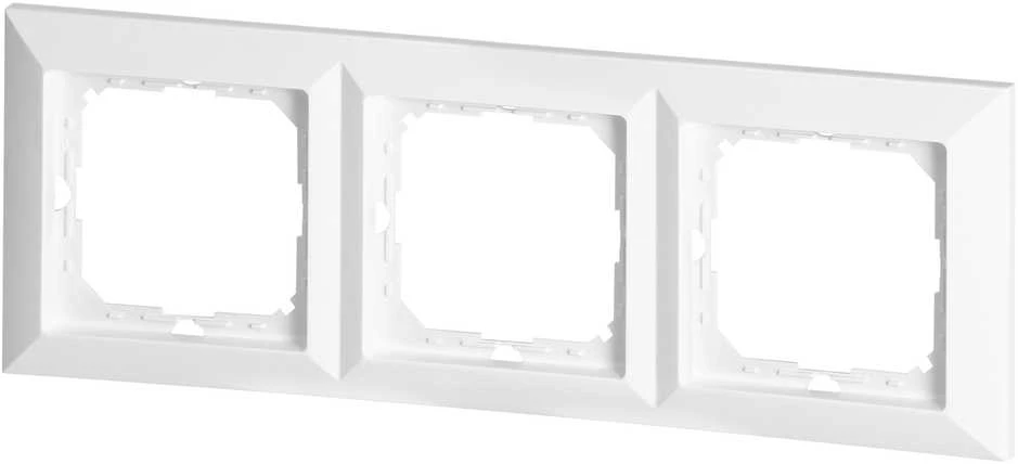 Ramka Pearl trigubas rėmelis, Ra-3P, baltas