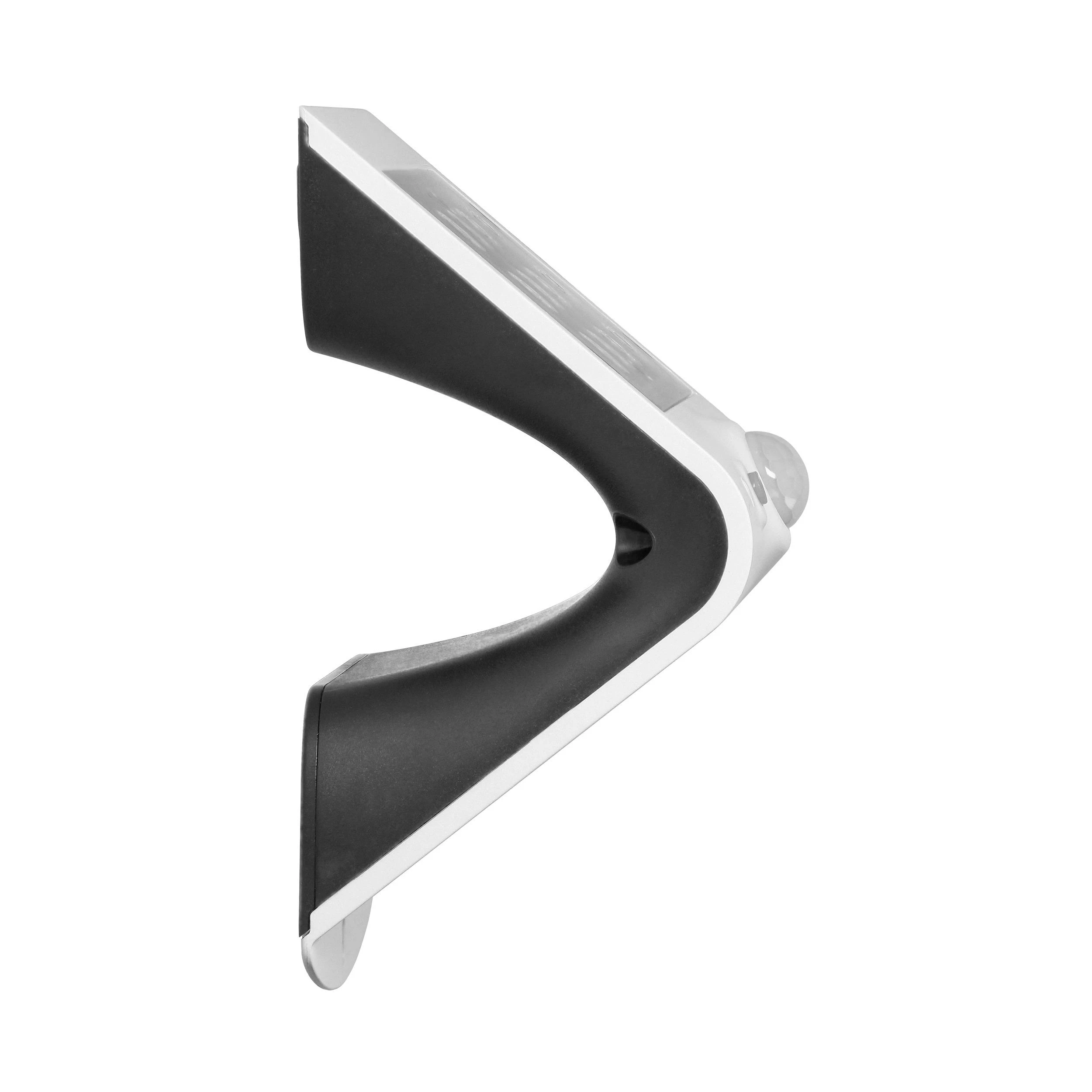 Sieninis šviestuvas Orno SILOE LED 1,5 W, saulės energija varomas šviestuvas su judesio jutikliu 120°, 190 lm, IP65, 4000 K, 1200 mAh, dvigubas šviesos šaltinis, baltas