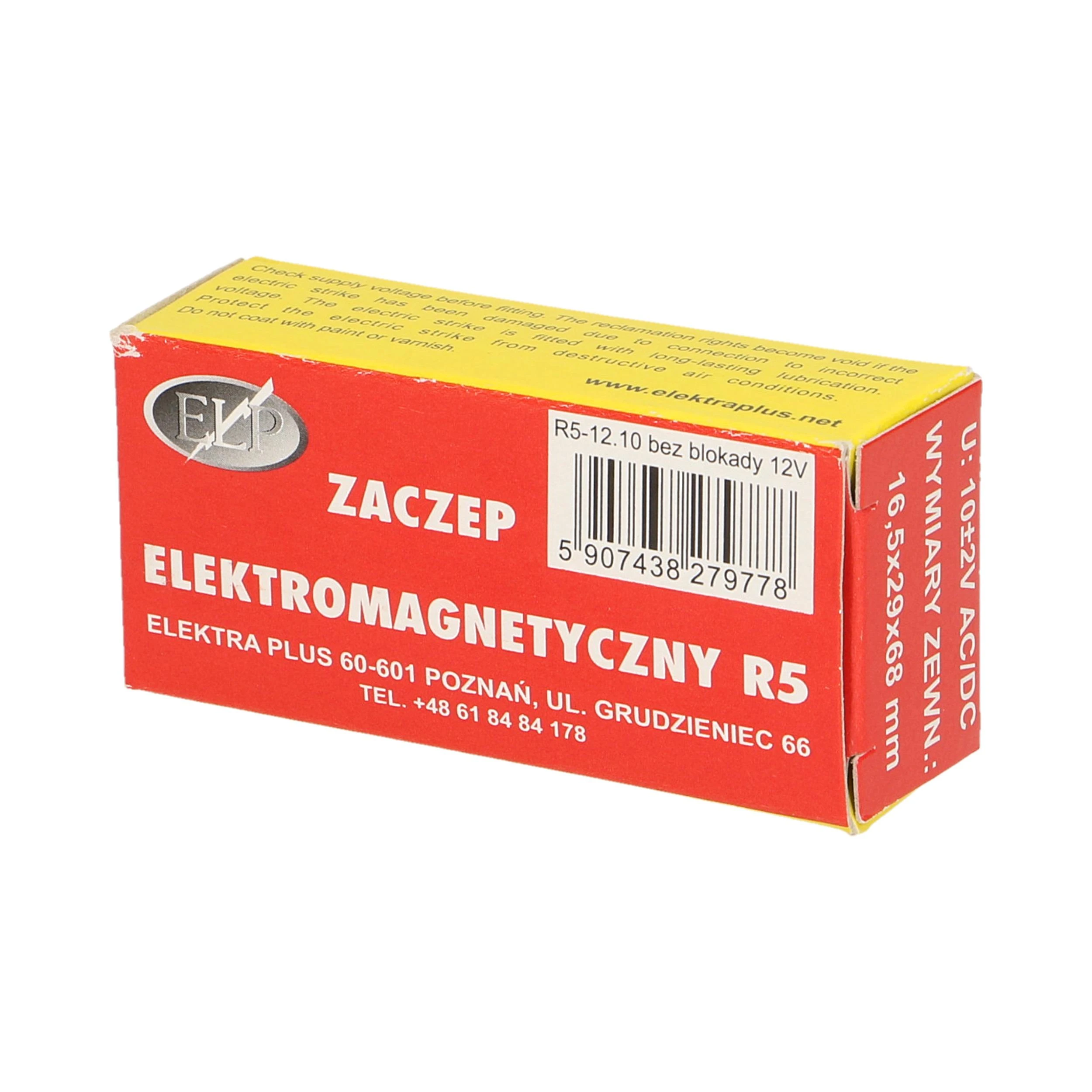 Orno ELEKTROMAGNETINĖ UŽKABA R5-12.10