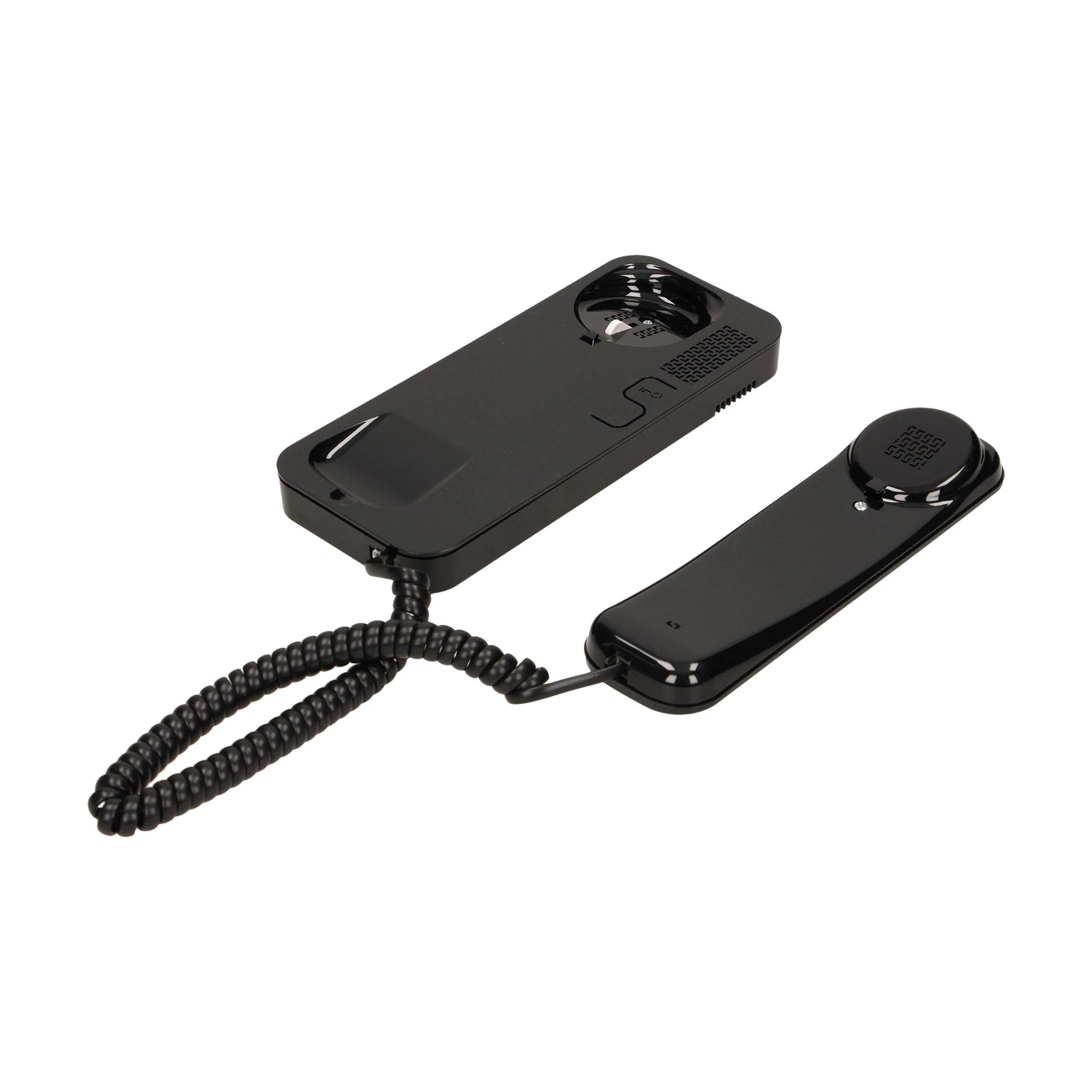 Orno SMART 5P, CYFRAL, kelių kambarių uniphone, skirtas 4,5,6 laidų instaliacijai, juodas