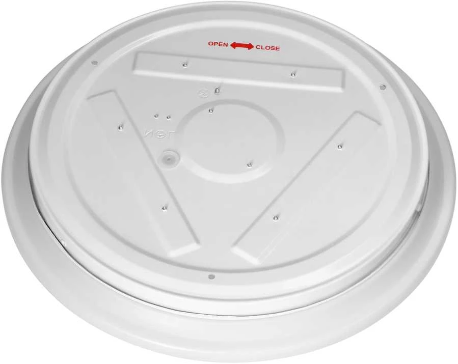 Orno SOPOT LED 18W, lubinis šviestuvas su mikrobangų judesio jutikliu, 1880lm, IP20, 4000K, PVC gaubtas