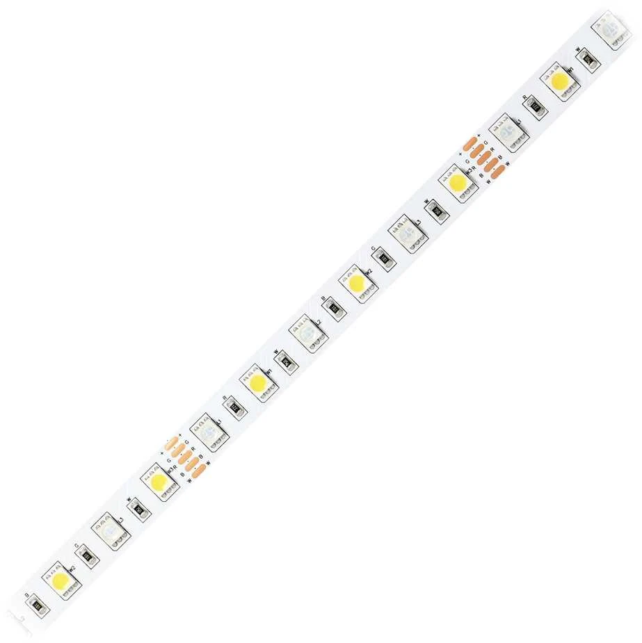 Orno Taśma LED 12V, Samsung lustų rinkinys 5050, 60L/m, 330lm/m, 14,4W/m, IP20, RGBW, 5m