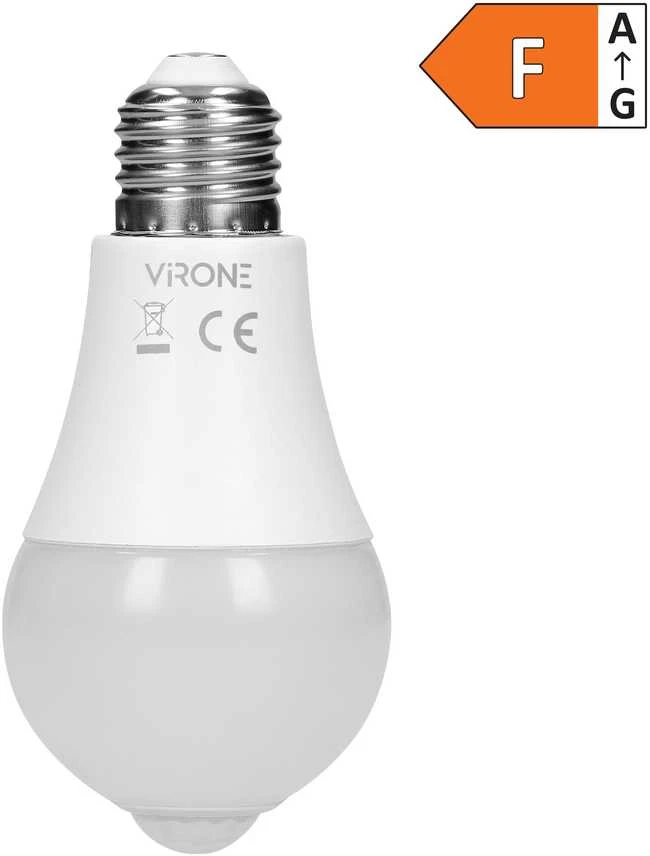 Orno THAR LED 12W lemputė su PIR judesio jutikliu 1150lm, 4000K
