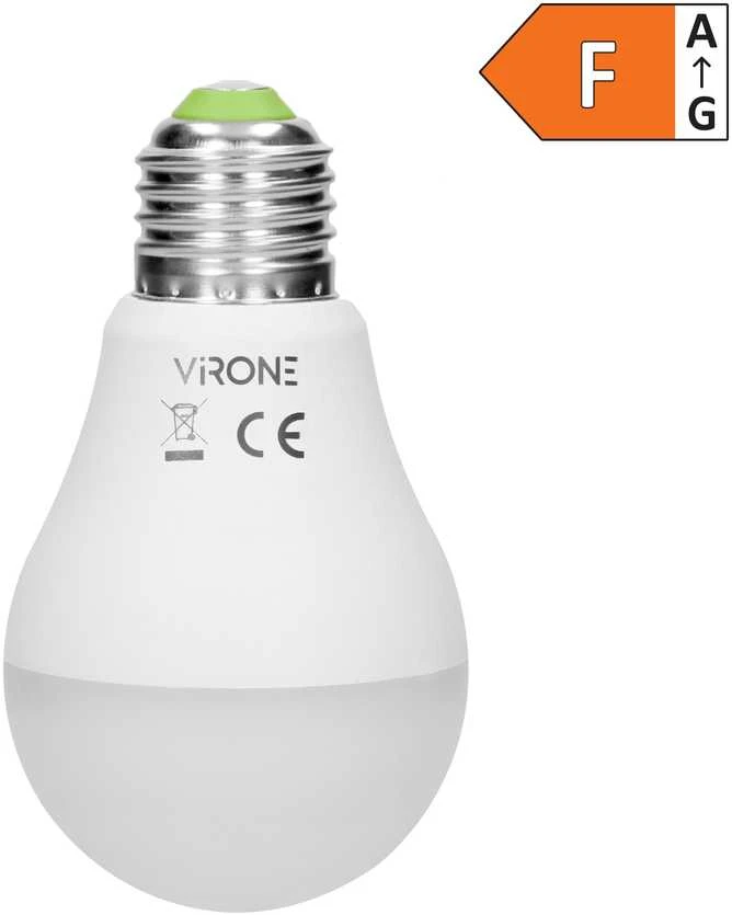 Orno THAR LED NEW 7W A60 lemputė su mikrobangų judesio jutikliu, 600lm, 4000K, E27