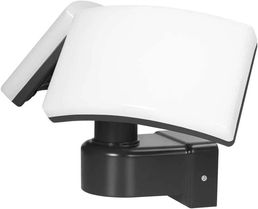 Orno TOS DUO LED 2x20W dvigubas sodo prožektorius, 2x1600lm, IP65, 4000K, PC, juodas