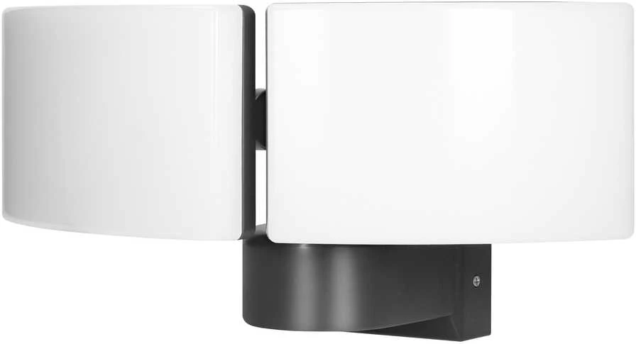 Orno TOS DUO LED 2x20W dvigubas sodo prožektorius, 2x1600lm, IP65, 4000K, PC, pilkas