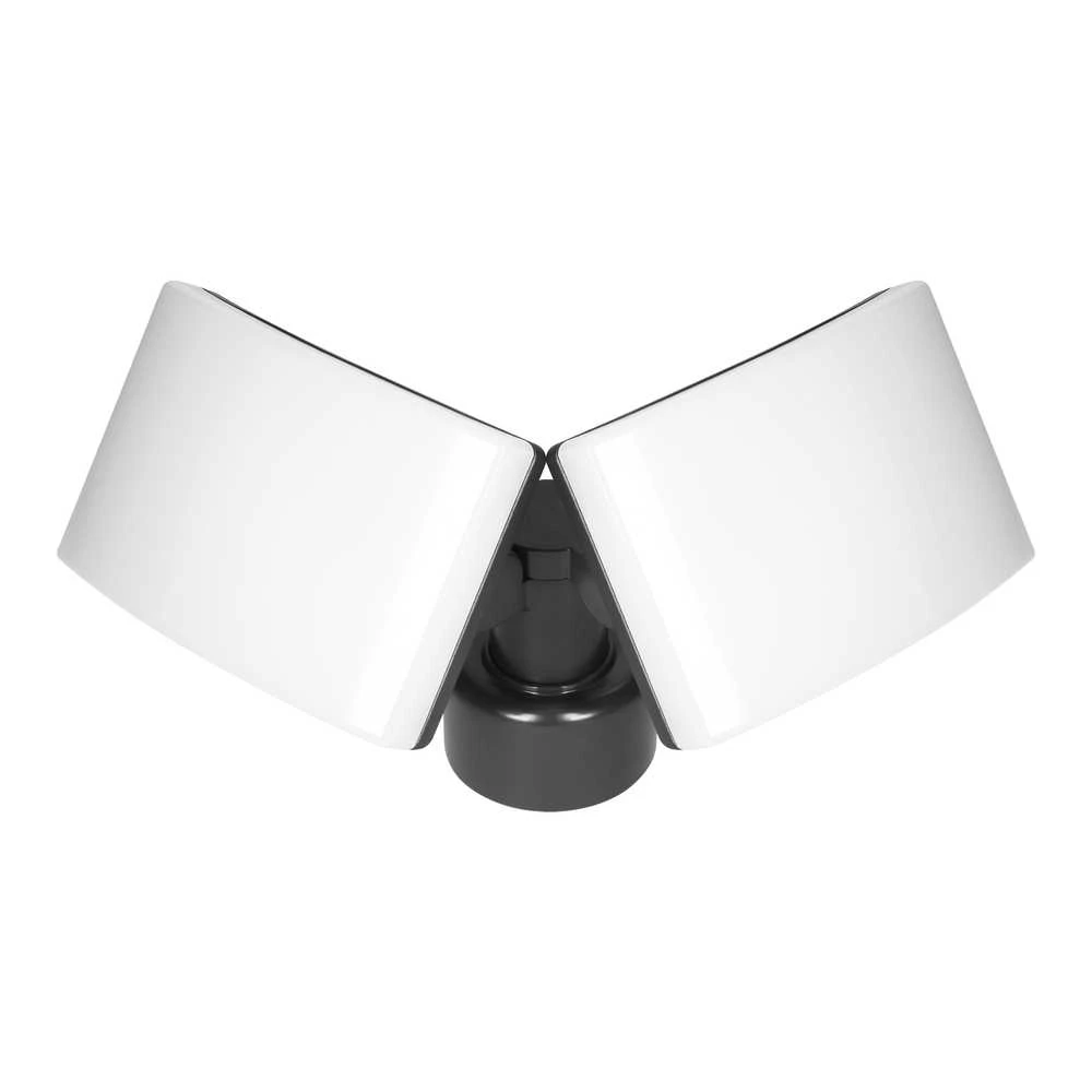 Orno TOS DUO LED 2x20W dvigubas sodo prožektorius, 2x1600lm, IP65, 4000K, PC, juodas