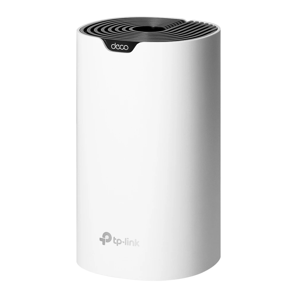 Maršrutizatorius Orno TP-LINK | AC1900 viso namo tinklinio „Wi-Fi“ sistema | „Deco S7“ (1 vnt.) | 802.11ac | 10/100/1000 Mbit/s | Ethernet LAN (RJ-45) jungtys: 1 | Tinklo palaikymas: Taip | MU-MiMO: Taip | Ne, mobilusis plačiajuostis ryšys: