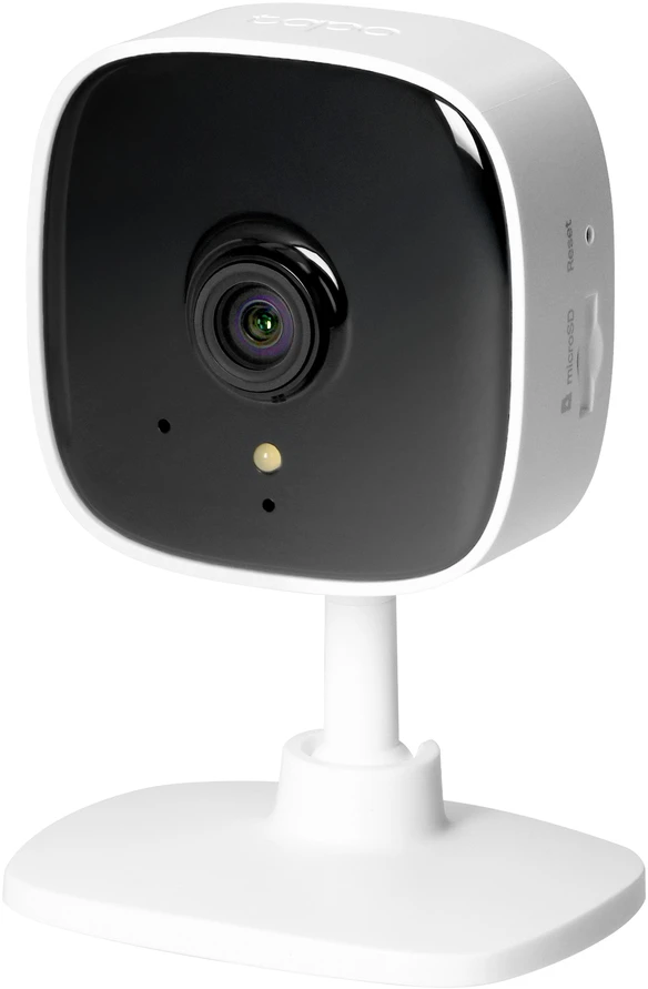 TP-LINK Tapo C100 Namų apsauga WiFi kamera Dienos / nakties vaizdas 1080p Full HD raiška Micro SD kortelės saugykla Iki 128GB H.264 vaizdo įrašo