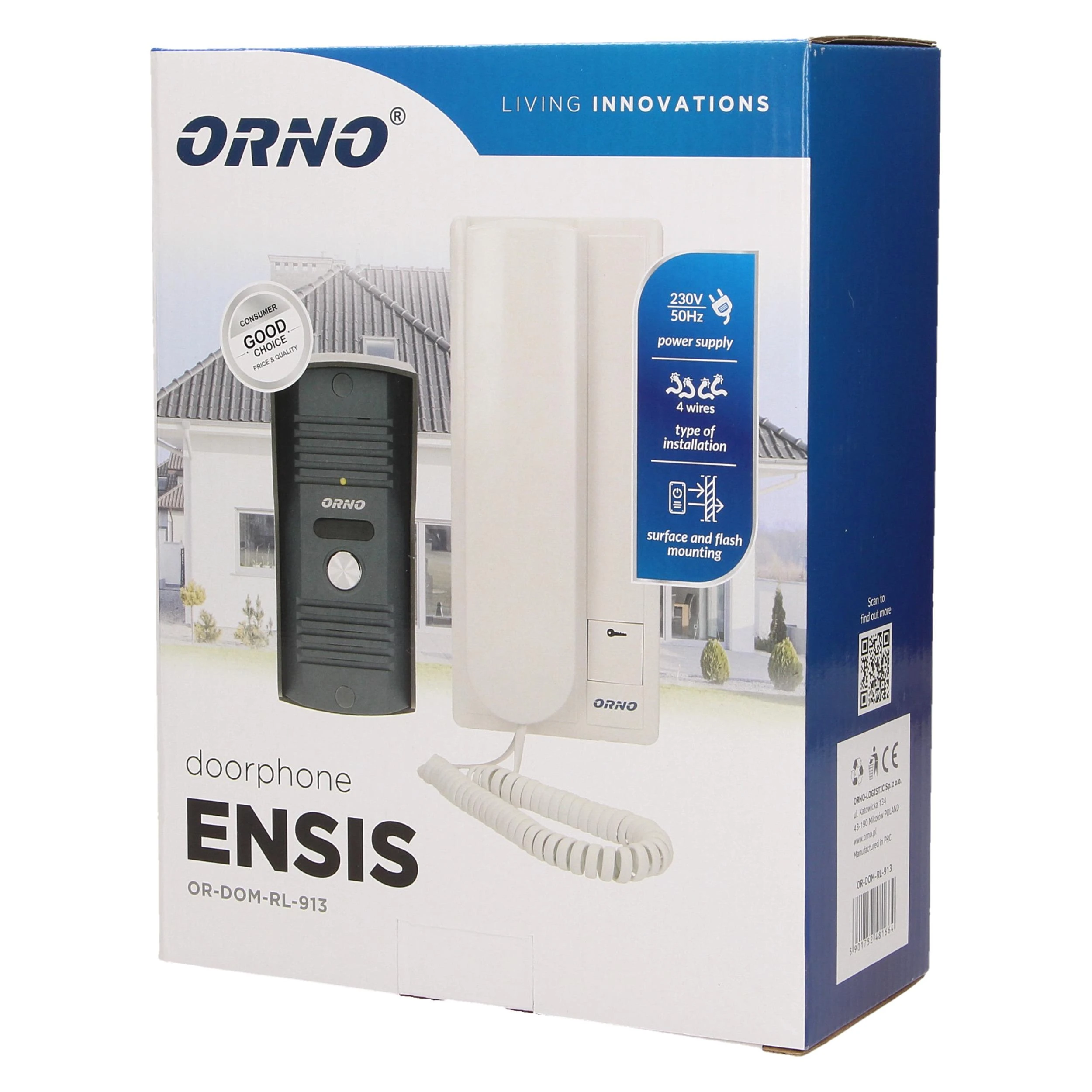 Orno DOMOFONAS OR-DOM-RL-913