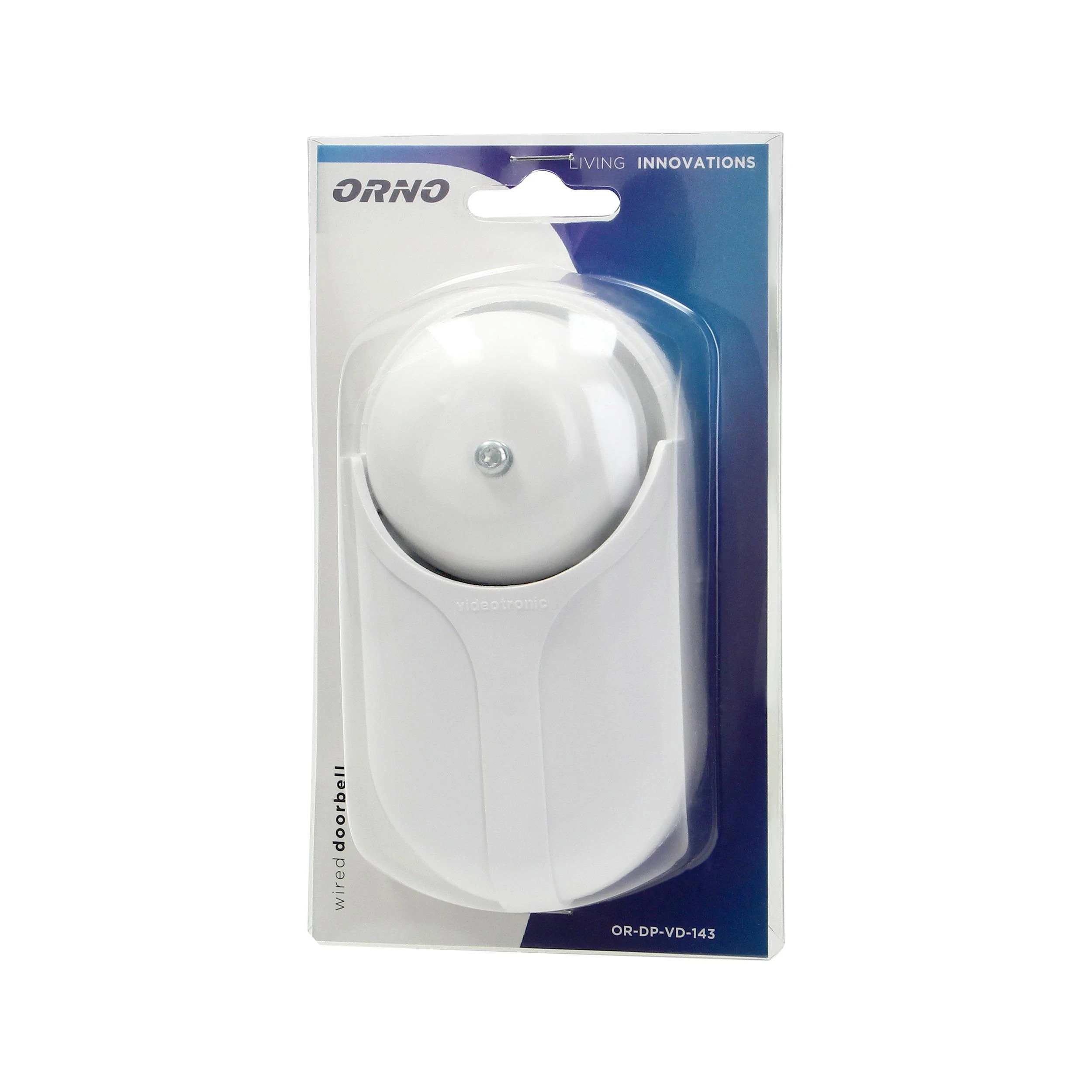 Orno Dzwonek Vieno tono elektromechaninis skambutis STANDARD BIS (dubuo) 230V, baltas