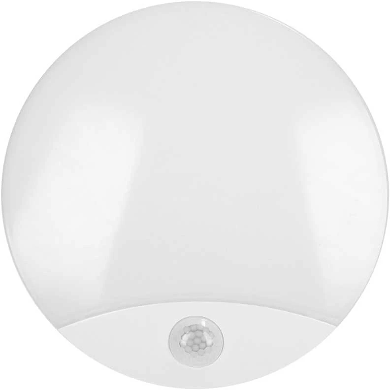 VIRAZON LED 15W, lubinis šviestuvas su judesio jutikliu, 1050lm, IP44, 4000K, pieniškas polikarbonatas, baltas