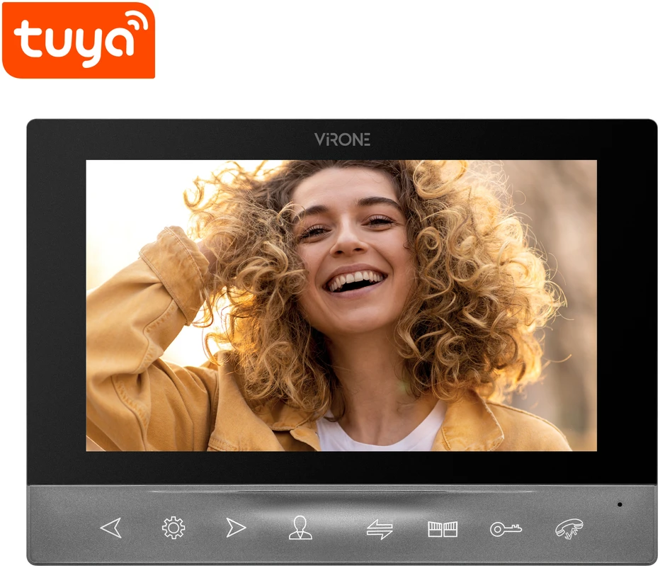 Orno Vaizdo monitorius 7", Wi‑Fi, jutiklinis skydelis, skirtas CERO rinkinio plėtrai