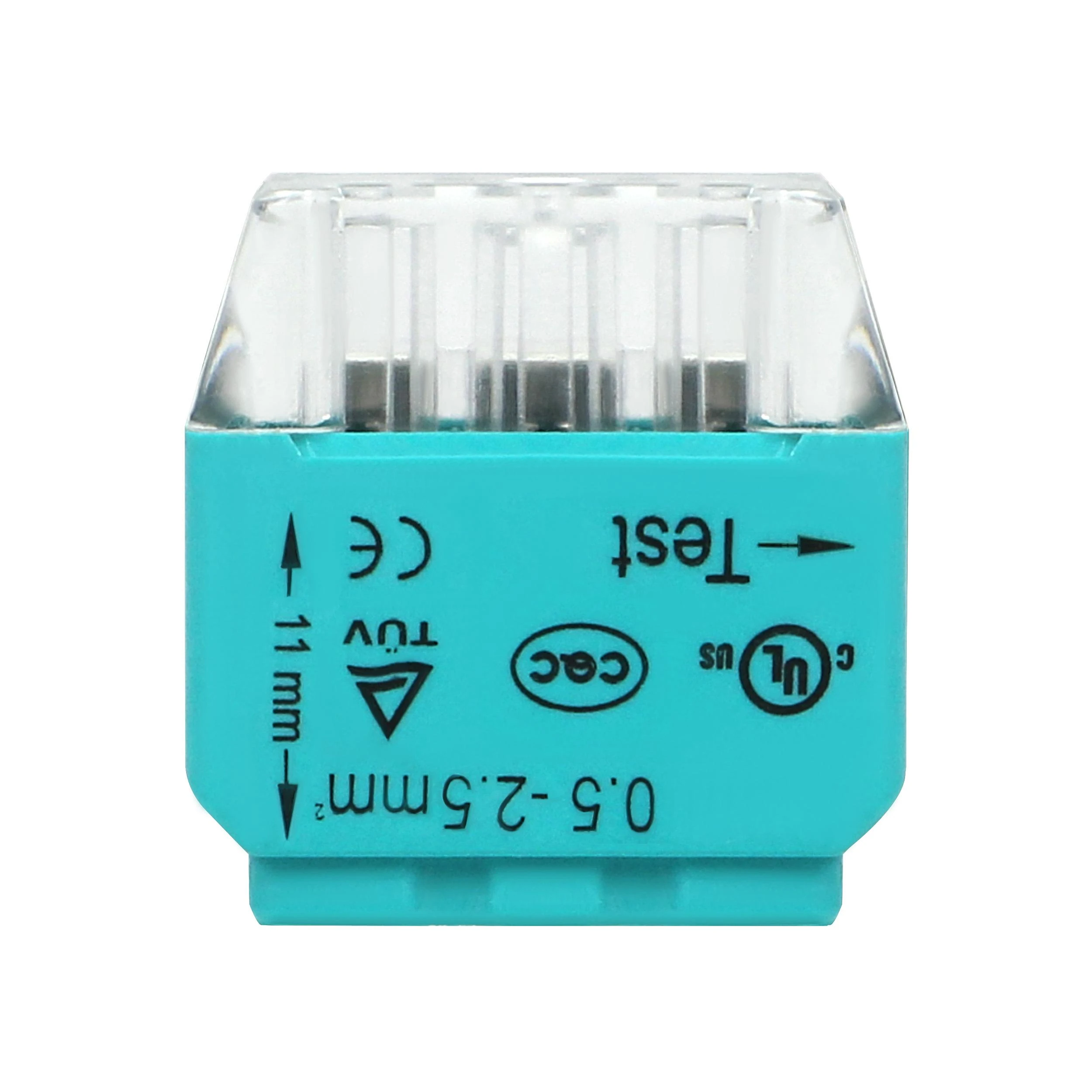 Orno Złączka 3 laidų įspaudžiama instaliacinė jungtis; 0,75–2,5 mm² laidui; IEC 300V/24A; 10 vnt.