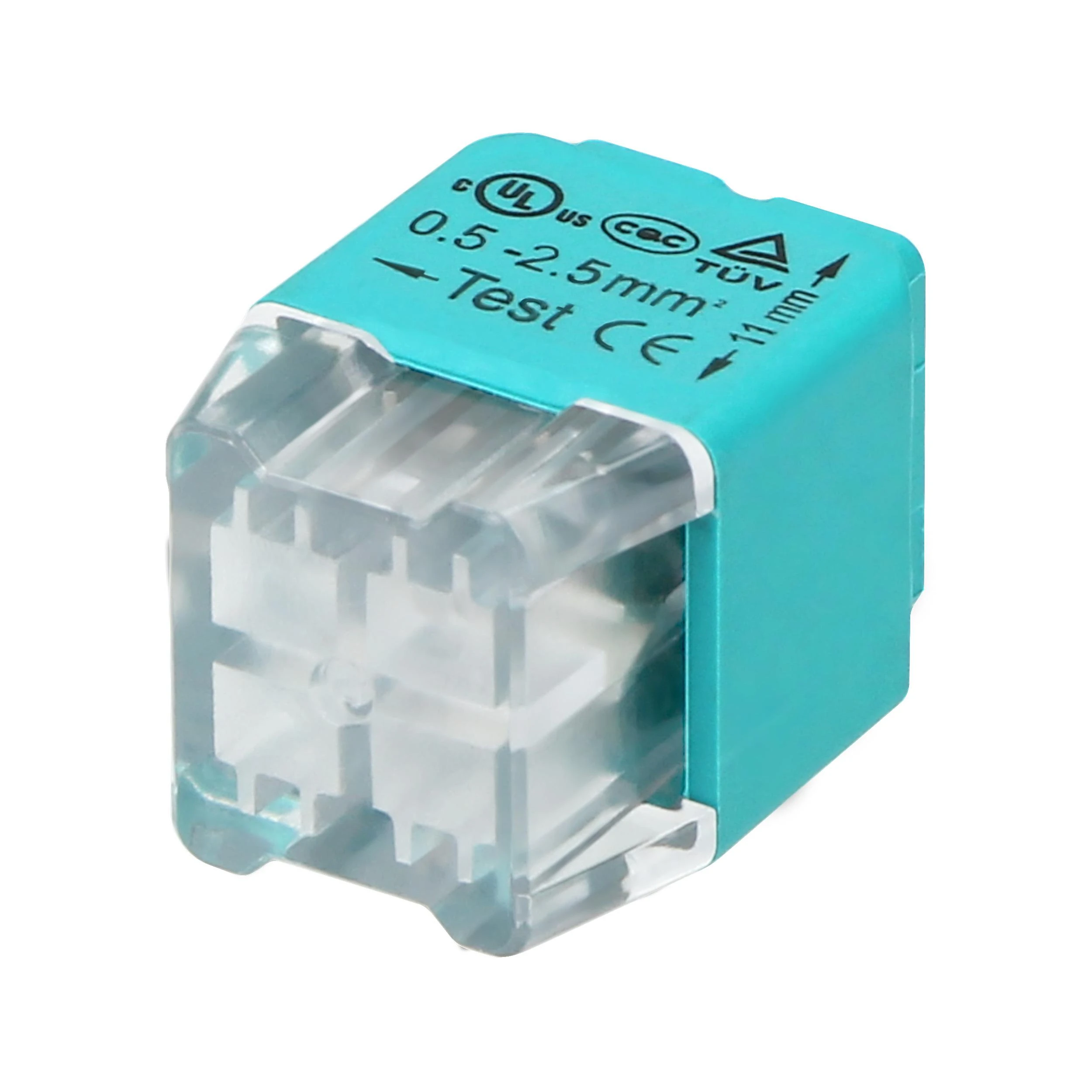 Orno Złączka Įspaudžiama instaliacinė jungtis, 4 laidų; dvieilė; 0,75–2,5 mm² laidui; IEC 300V/24A; 10 vnt.