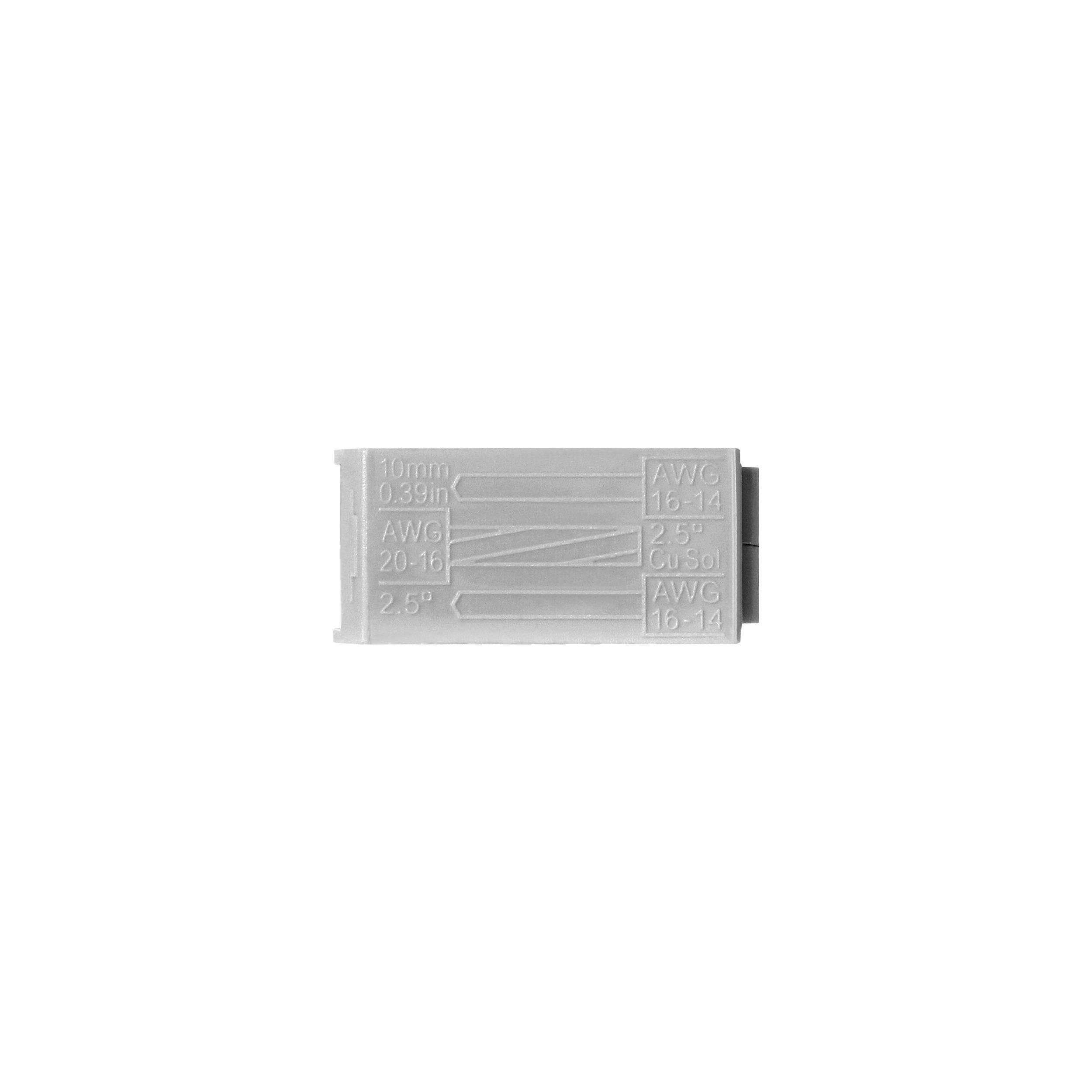 Orno dviejų laidų apšvietimo jungtis, 2x0.5-2.5mm2, 10 vnt (OR-SZ-8015/10)