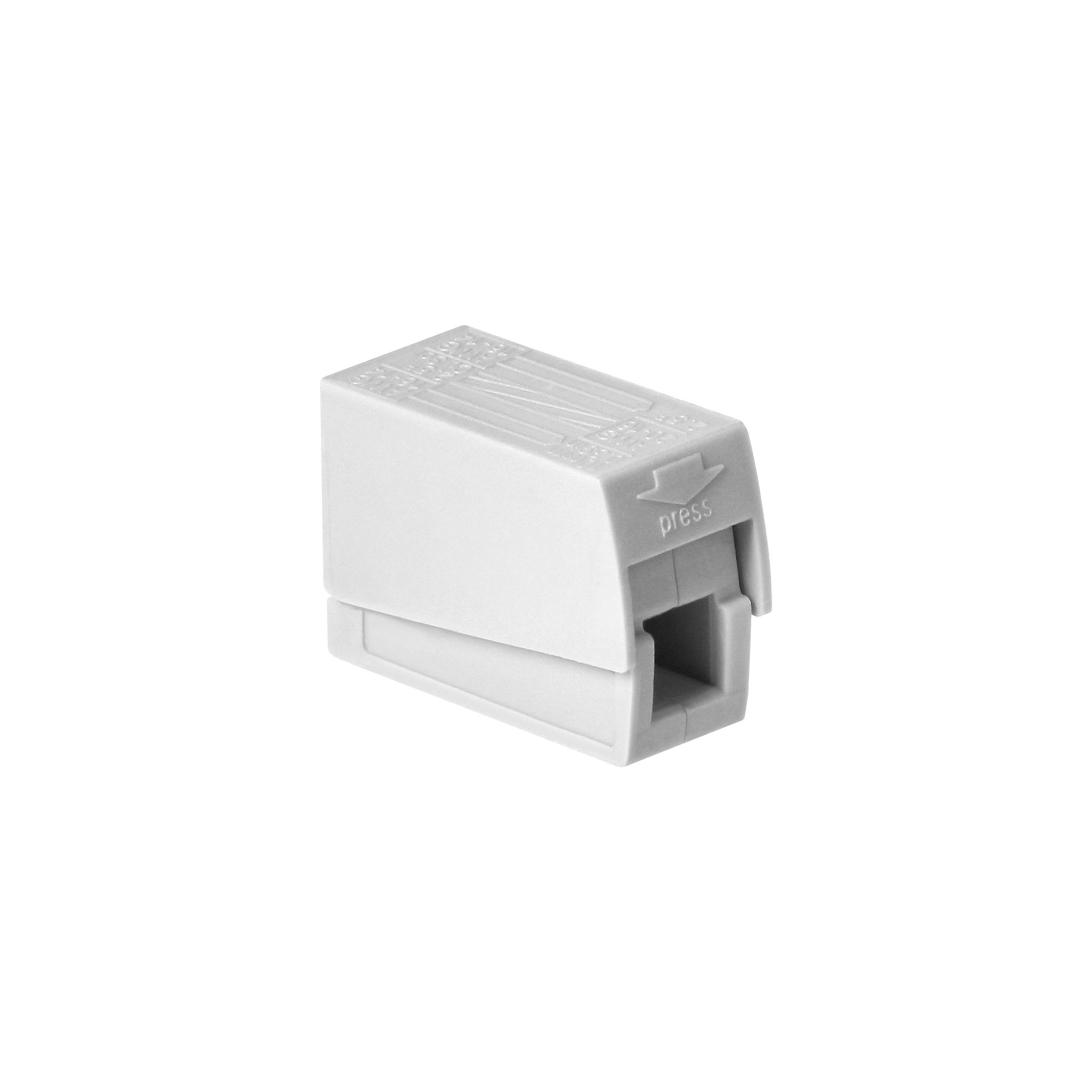 Orno dviejų laidų apšvietimo jungtis, 2x0.5-2.5mm2, 10 vnt (OR-SZ-8015/10)