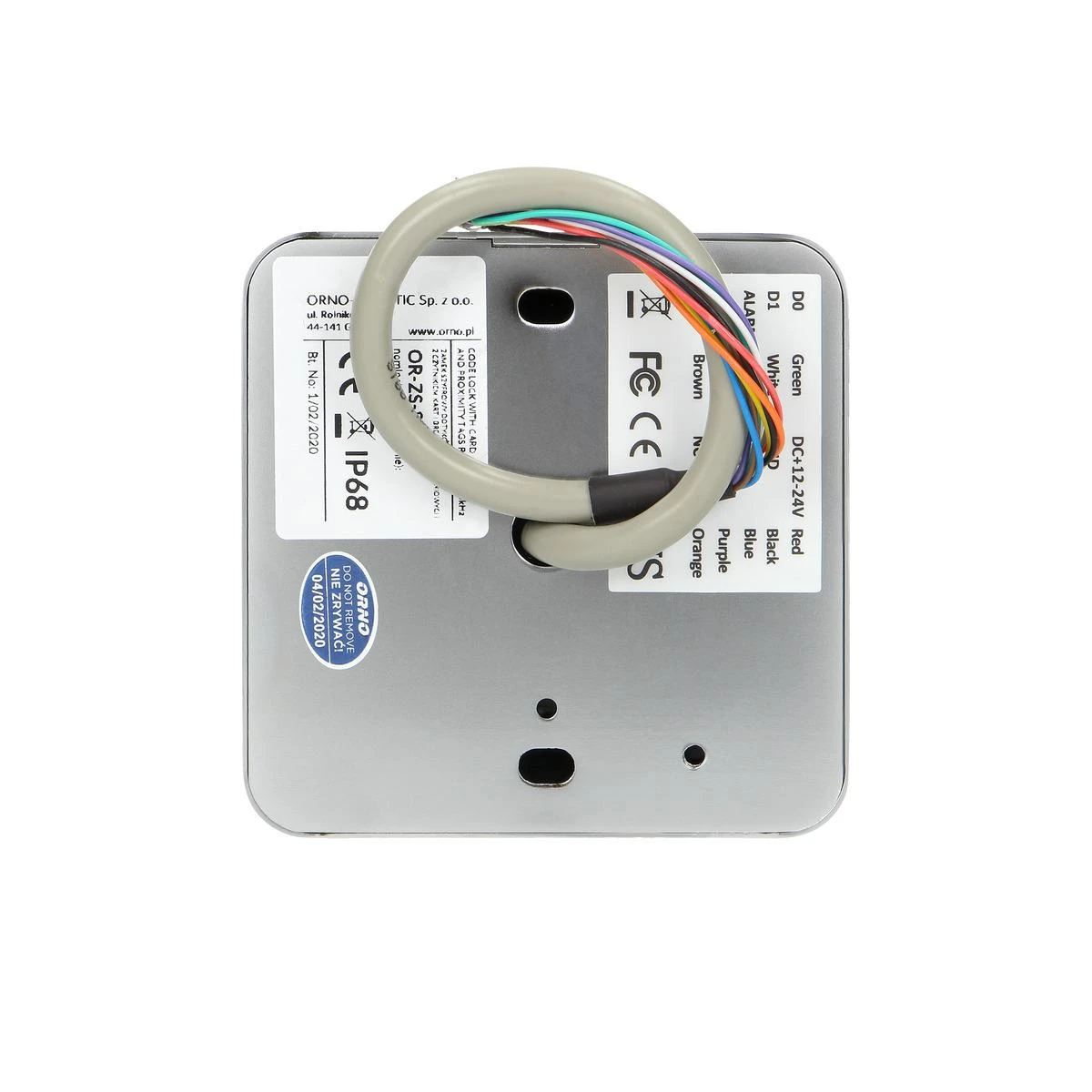 ORNO CODE LOCK TOUCH IP68