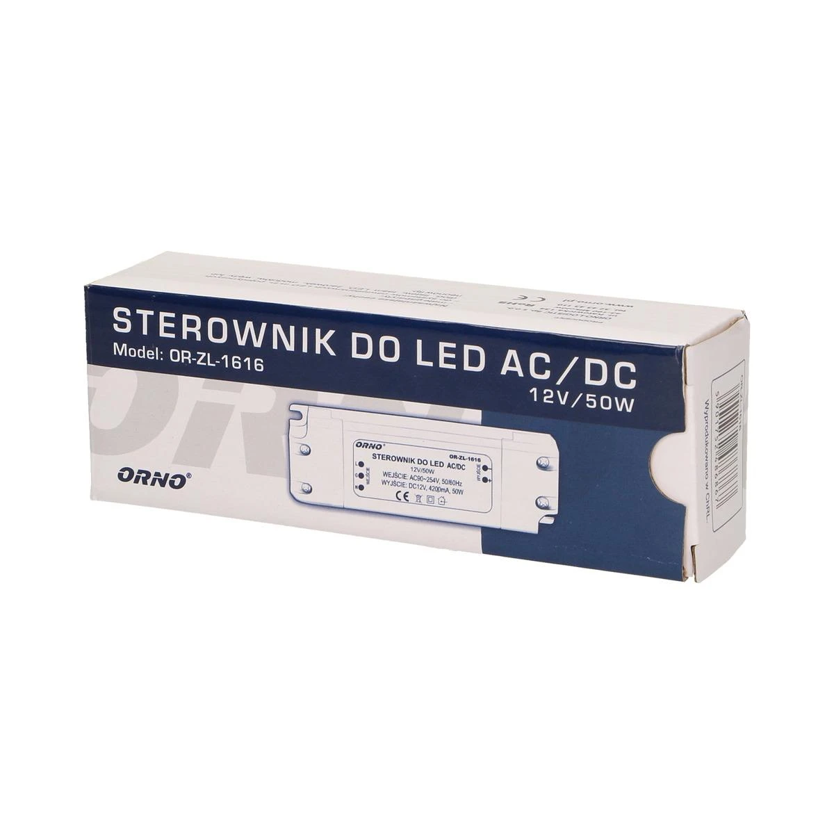 Orno Maitinimas LED 12VDC 50W, IP20