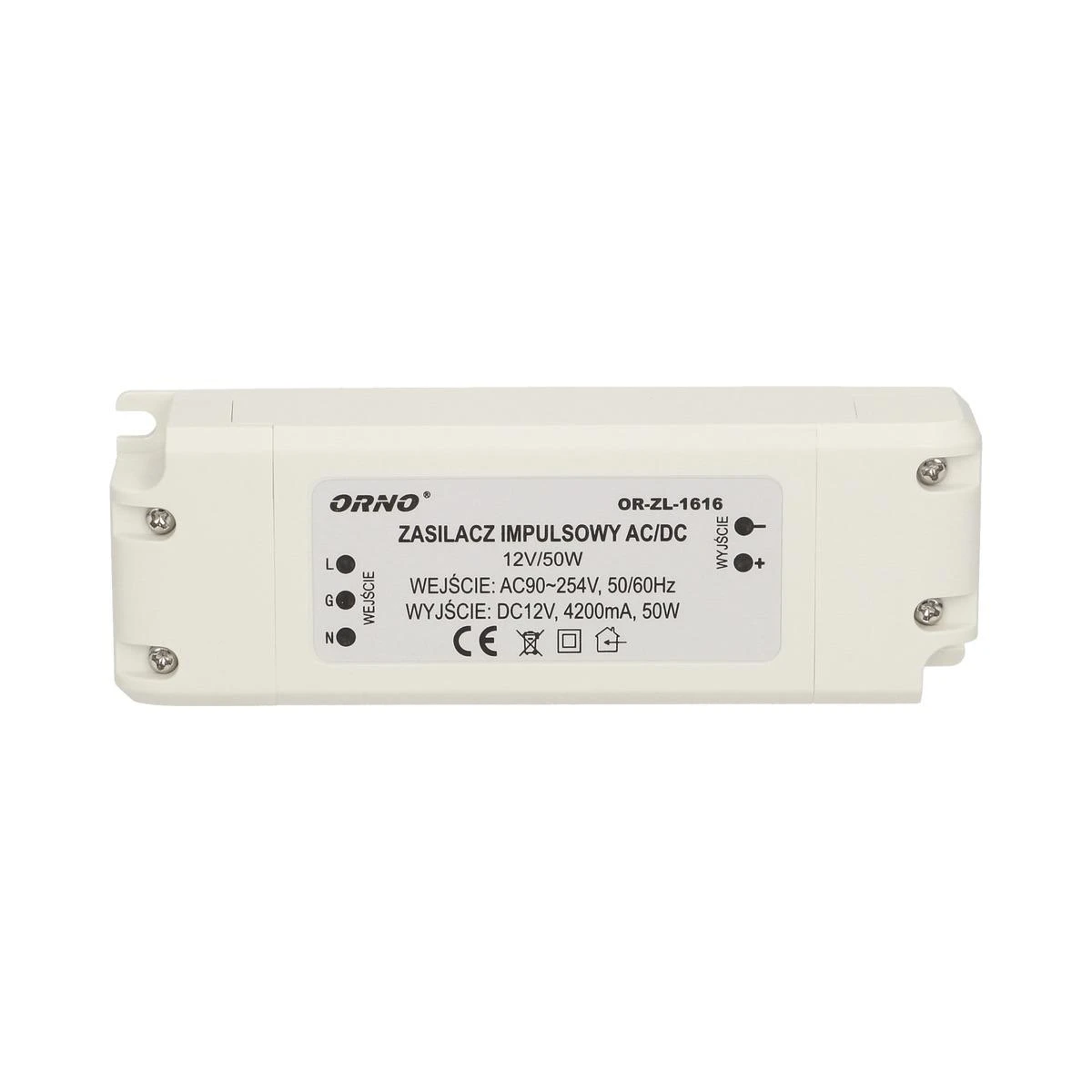Orno Maitinimas LED 12VDC 50W, IP20