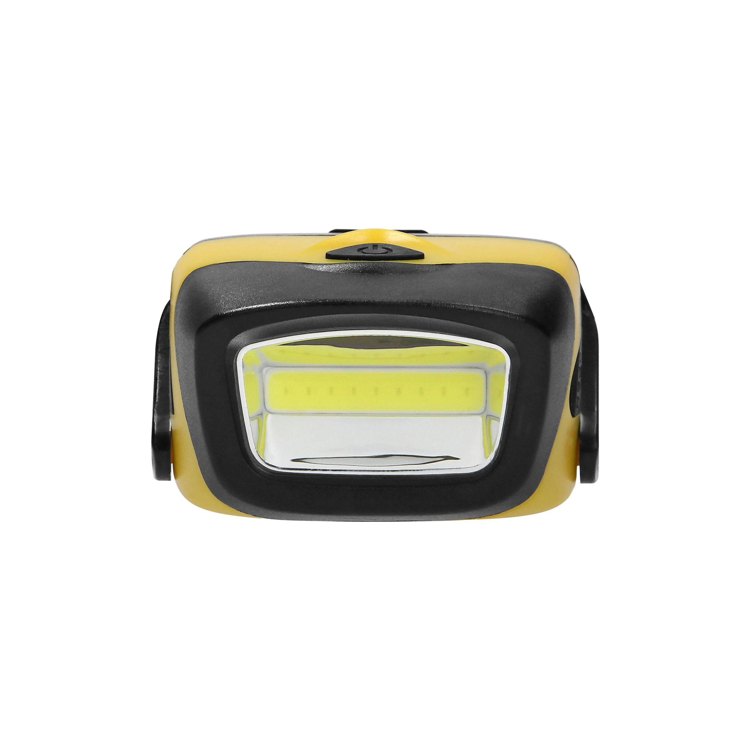 Orno LED žibintas ant galvos VIRONE, 3W, 170lm, elementai 3xAAA (neįeina), juodos/geltonos sp