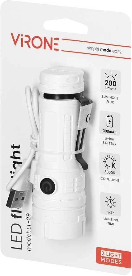 Latarka, LED TORCH LT-29 VIRONE