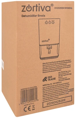 Brezia Zortiva Dehumidifier