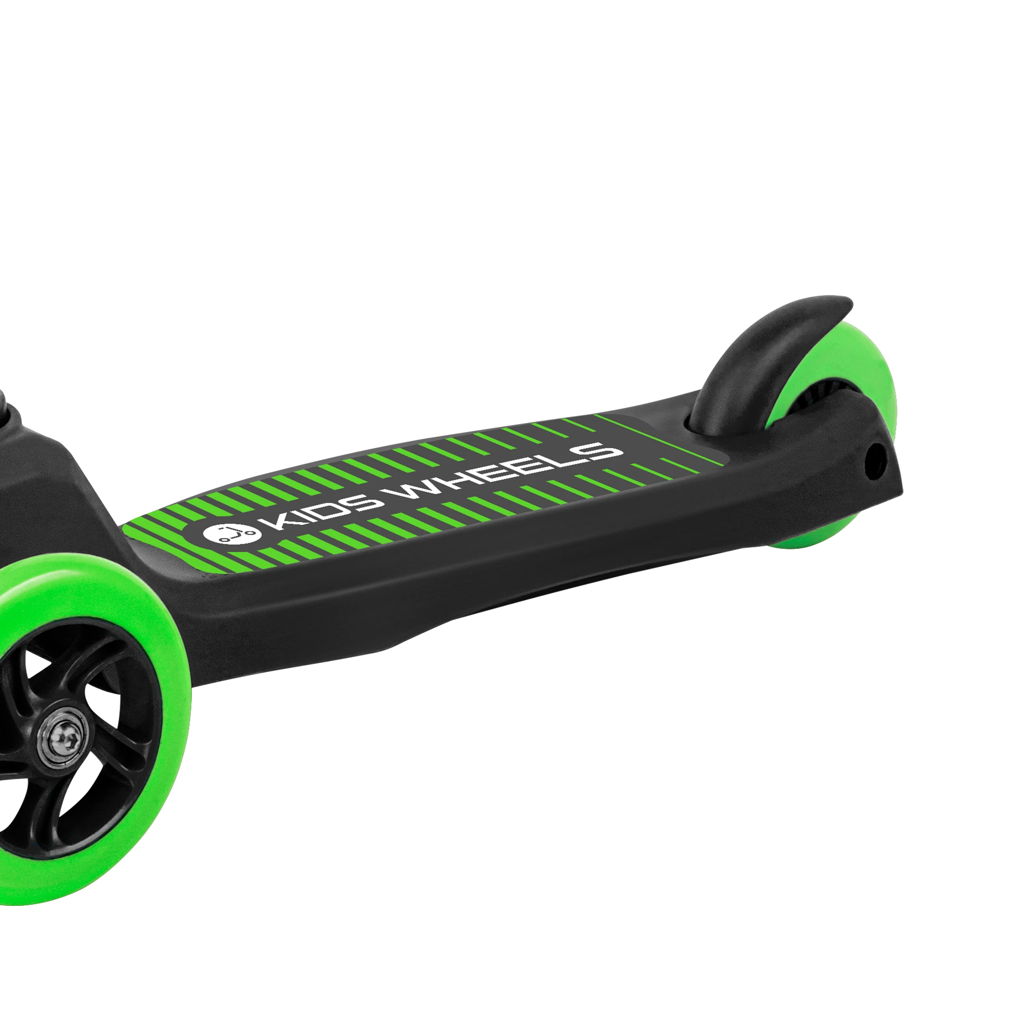 Triratis paspirtukas REBEL KIDS WHEELS, Žalias