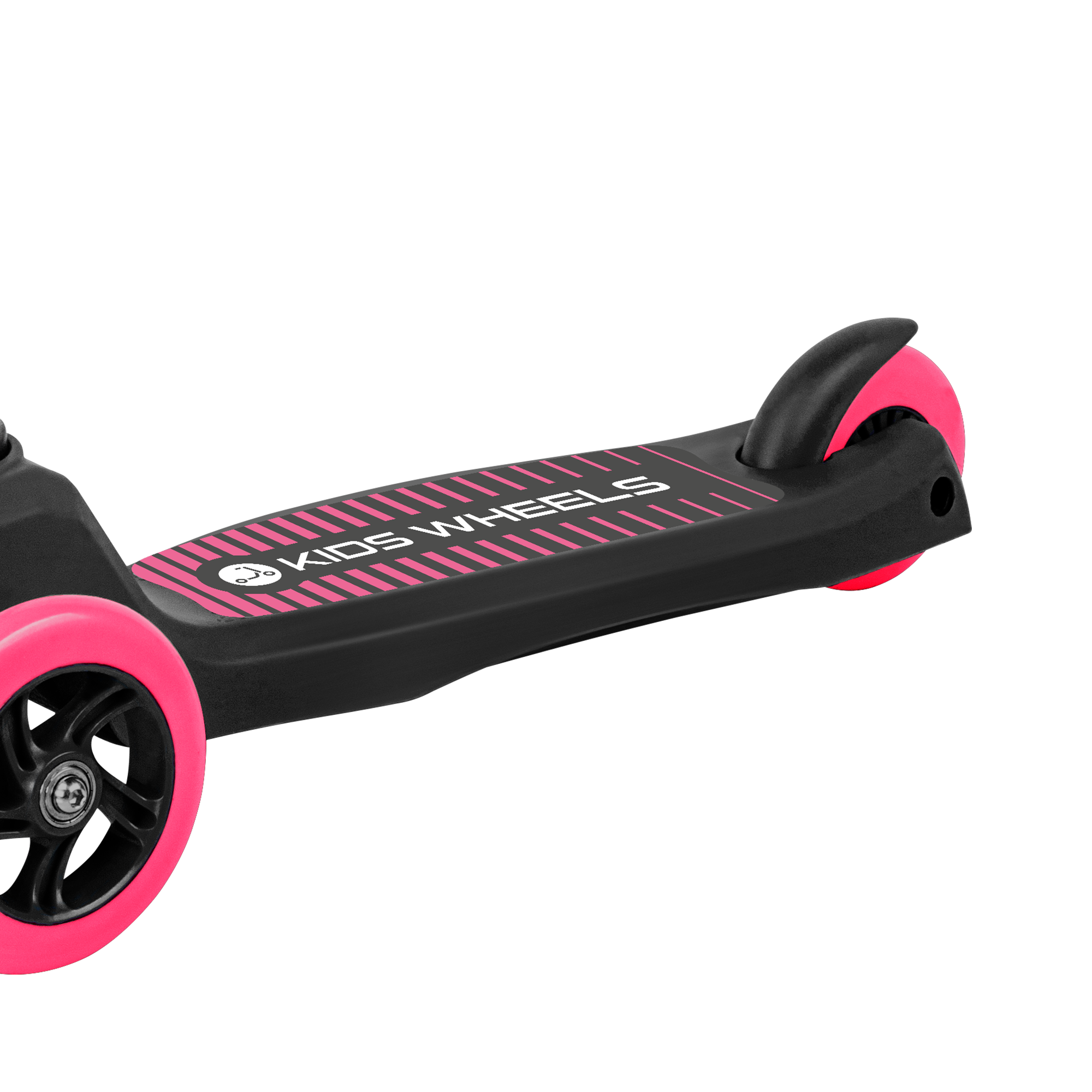 Triratis paspirtukas REBEL KIDS WHEELS, Rožinis