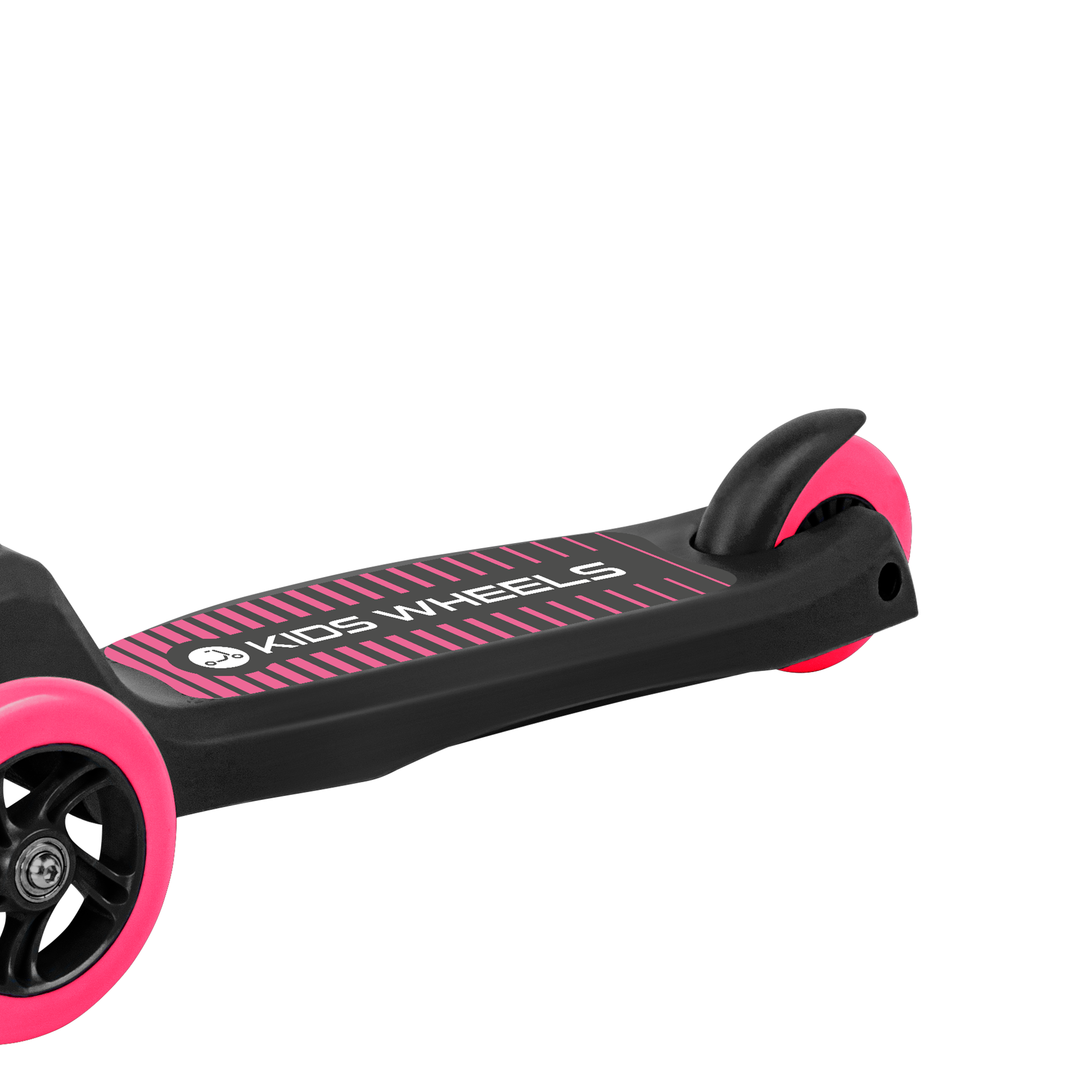 Triratis paspirtukas REBEL KIDS WHEELS, Rožinis