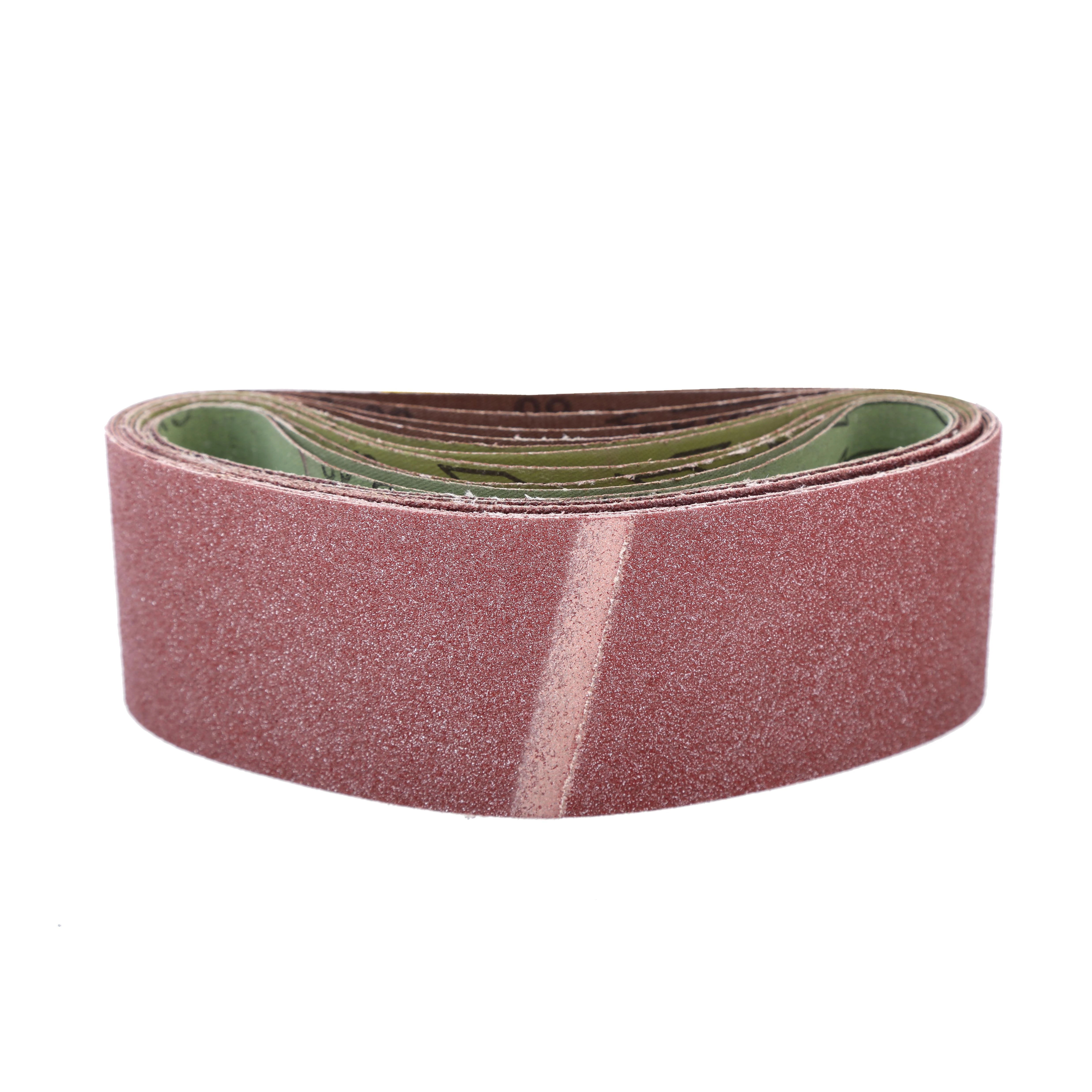 Pasy Begalinės abrazyvinės juostos, 75x533 mm, 10 vnt., gr 40, prolinas