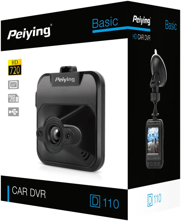 Peiying Basic D110 automobilinis DVR