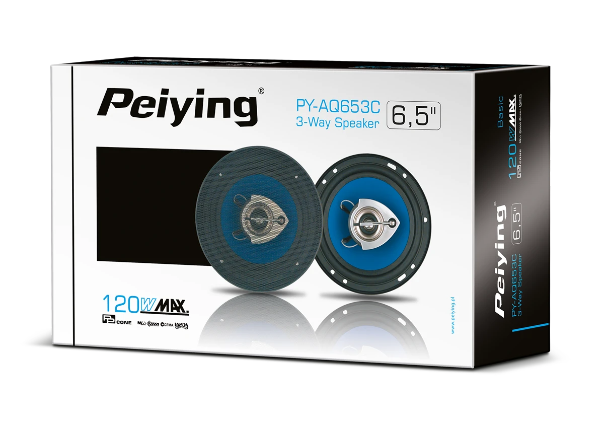 Peiying Automobilio garsiakalbis PY-AQ653C 6.5"