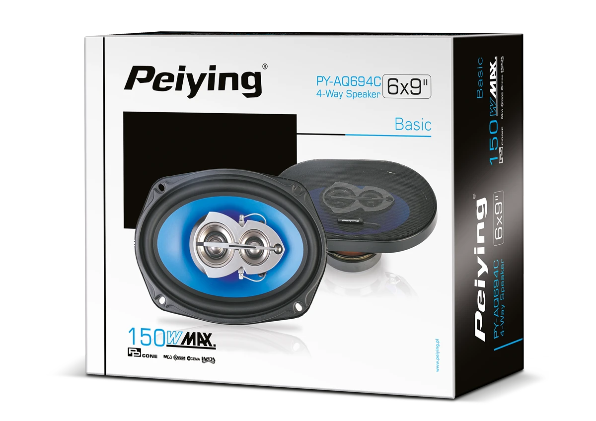 Peiying Automobilio garsiakalbis PY-AQ694C 6"x9"