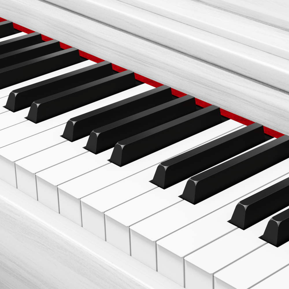 Kruger & Matz KrugerMatz KMDP-105 skaitmeninis pianinas, baltas