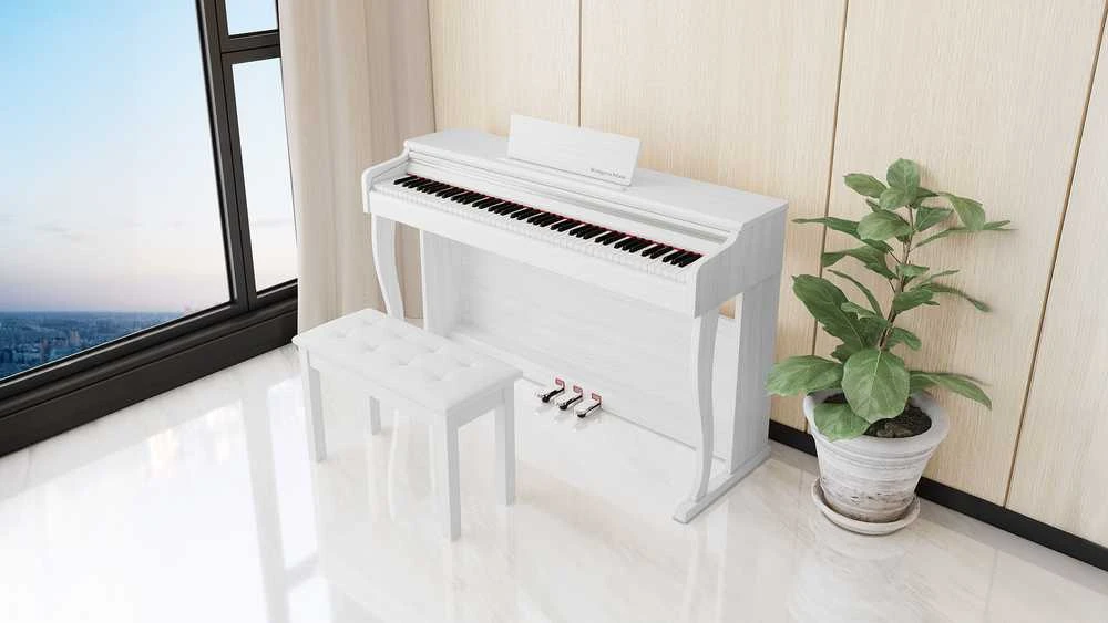 Kruger & Matz Pianino KrugerMatz KMDP-155 skaitmeninis pianinas, baltas