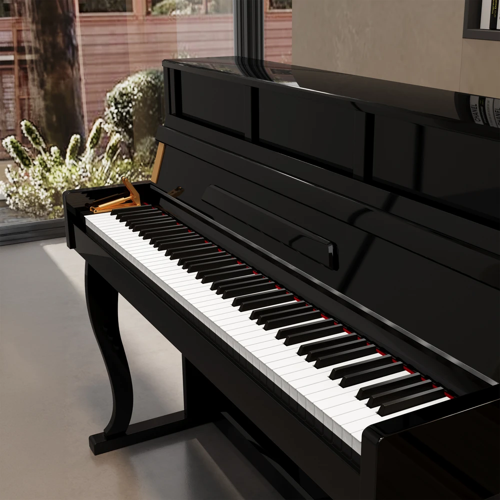 Kruger & Matz KMDP-755 skaitmeninis pianinas, juodas