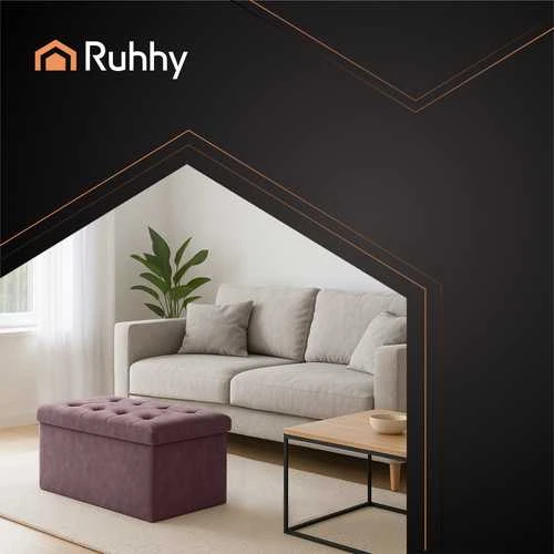 Pilkas aksominis pufas 76x38x38cm Ruhhy 26130