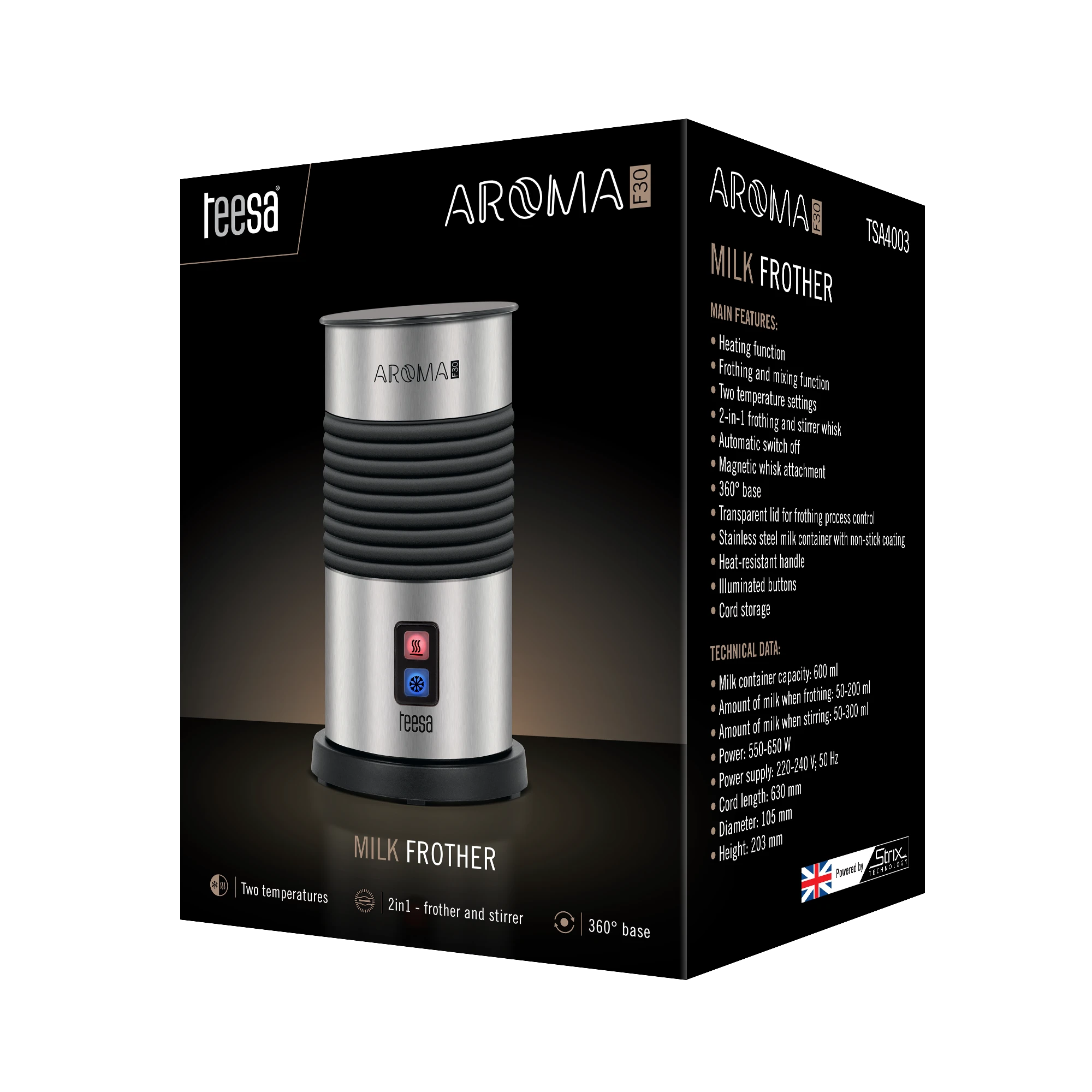Teesa AROMA F30 pieno plakiklis