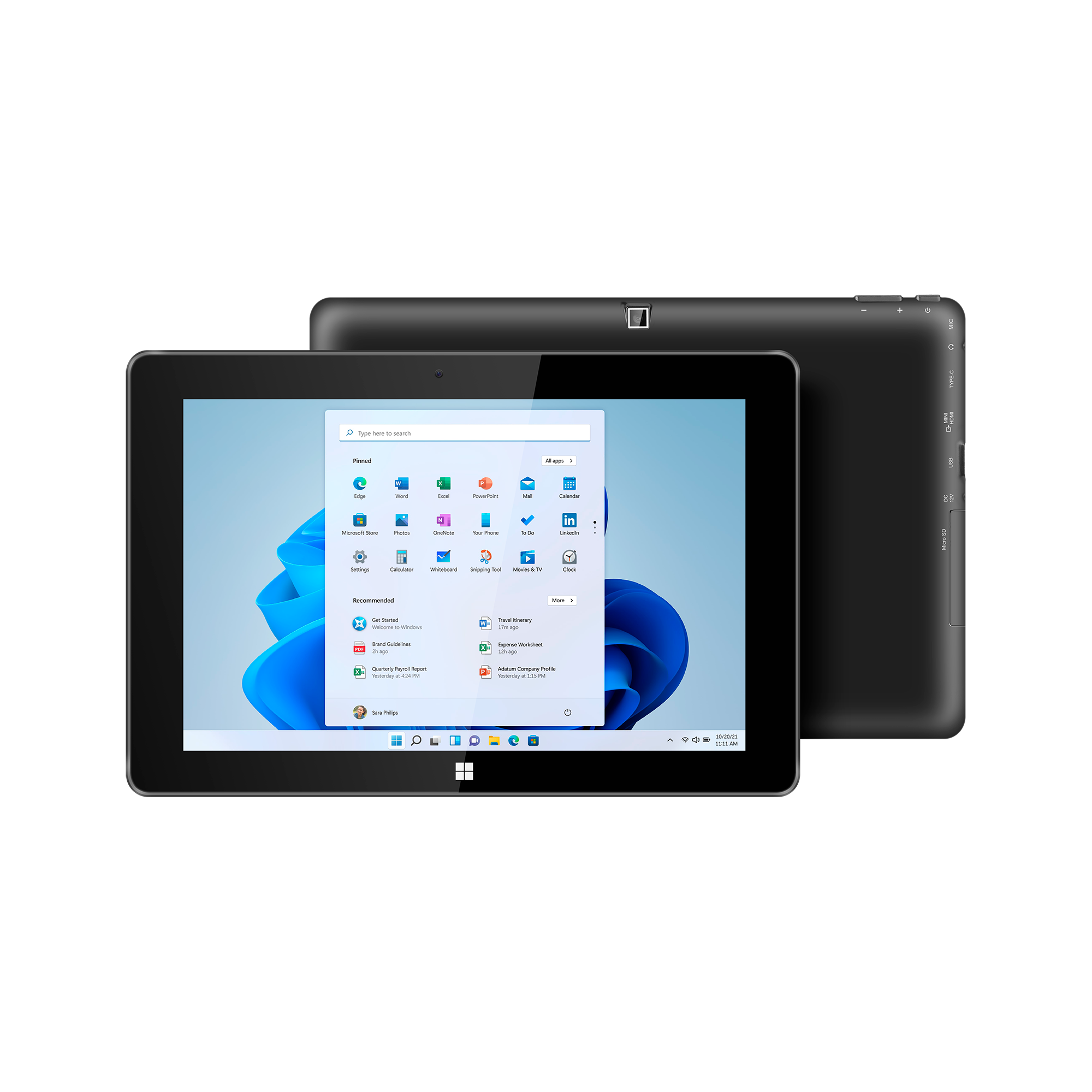 Planšetinis kompiuteris Kruger & Matz Edge 1089S 10.1" 4GB / 128GB Wi-Fi Windows 11 Pro