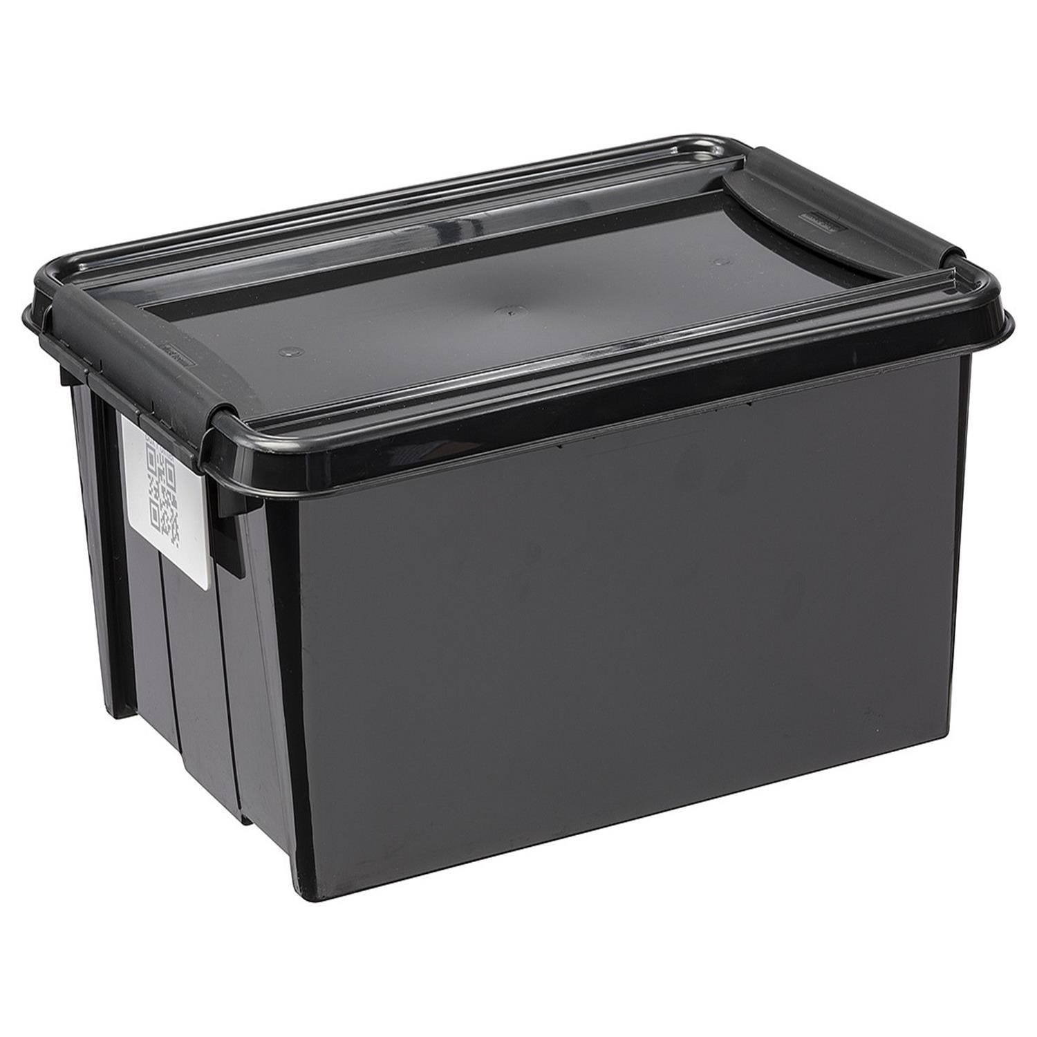 Plast Team 27770801 Container with lid PlastTeam ProBox Recycle QR 14L ...