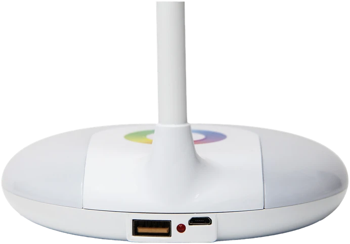 Plastrol Eco stalinė lempa RGB; 3 W; 150 lm; įkrovimas per USB mikro