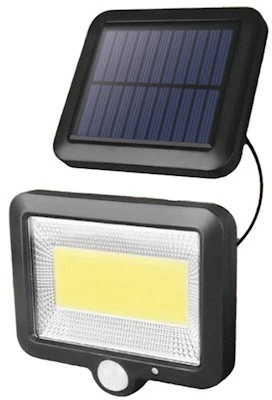 Plastrol SUNARI saulės lempa LED FLS-06 COB PIR 8W 600lm 6000K 1800mAh Li-Ion Forever Light