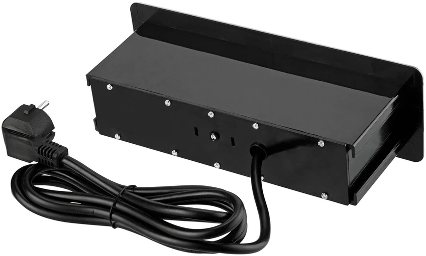 Plastrol Lizdas meblowe Montuojama, 3 złącza wtyczkowe schuko, 1xgniazdo usb a, 1xgniazdo usb c
