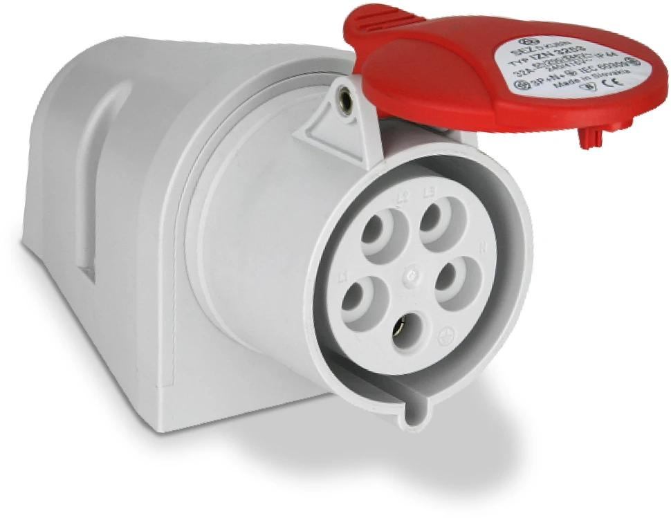 Orno Maitinimo lizdas 32A/5P, IP44