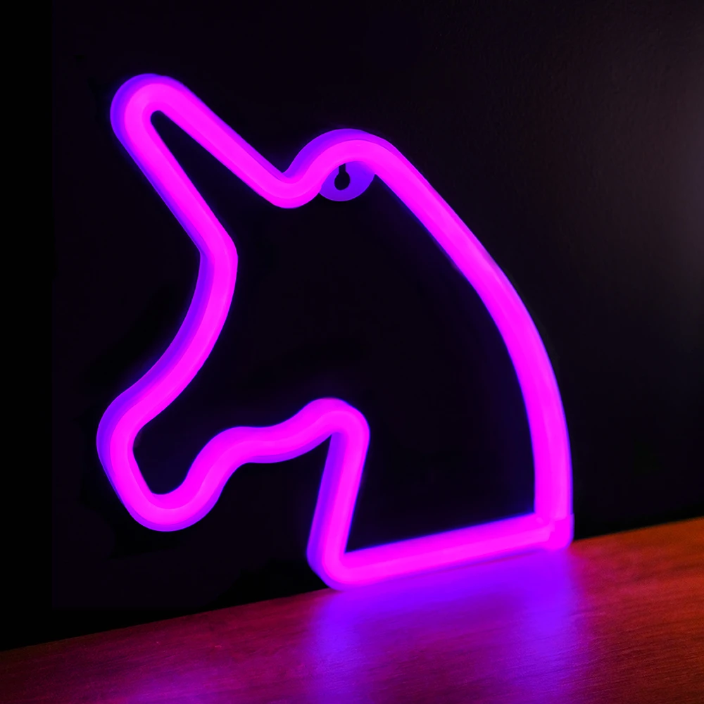 Plastrol Neon LED Light Vienaragis rožinė Bat + USB FLNE01 Forever Light