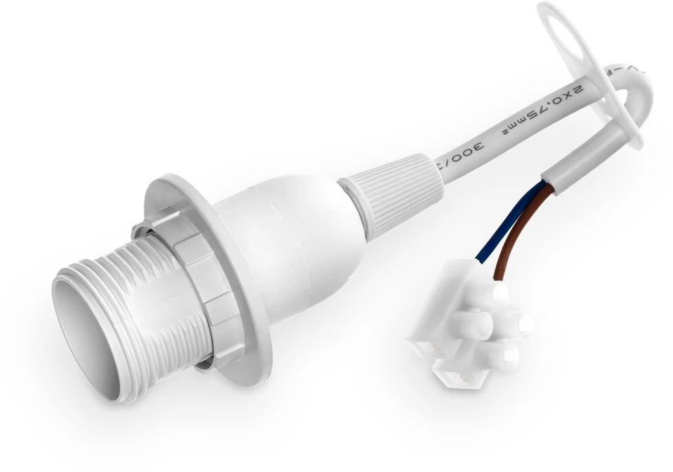 Plastrol Plastikinis lizdas su apvadu E14 lemputei