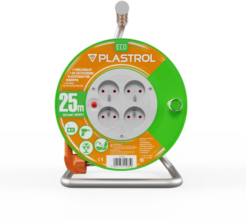 Plastrol Bębnowy ilginamasis laidas eco