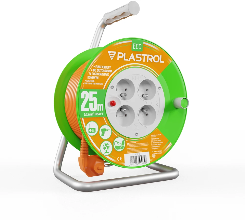 Plastrol Bębnowy ilginamasis laidas eco