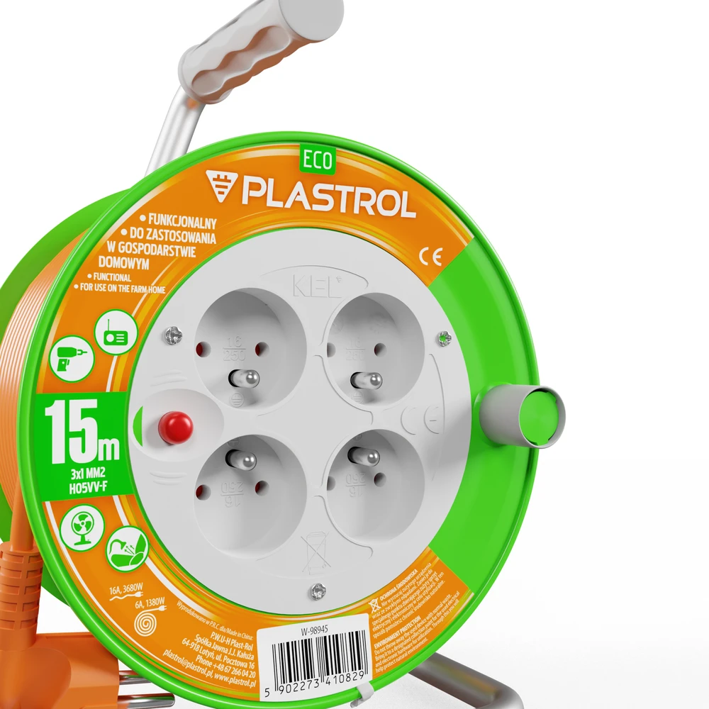 Plastrol Bębnowy ilginamasis laidas eco
